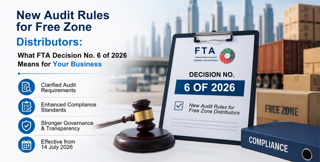 New Audit Rules for Free Zone Distributors: What FTA Decision No. 6 of 2026 Means for Your Business