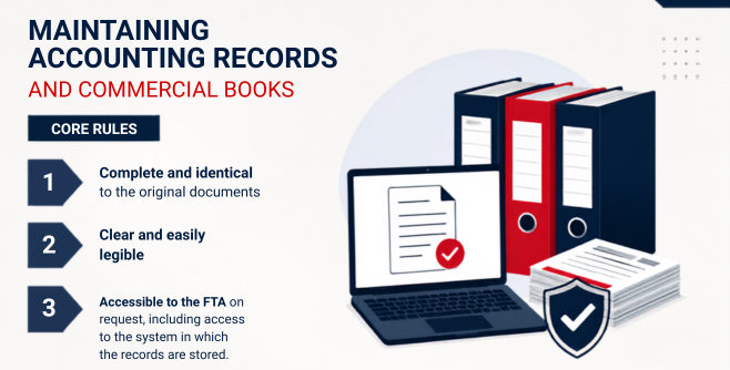 Maintaining Accounting Records and Commercial Books